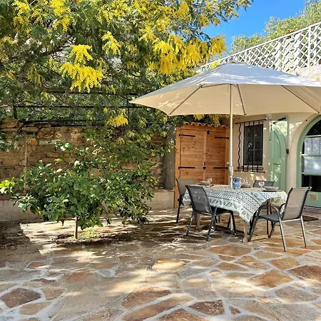 Renove Avec Terrasse Et Jardin, Proche Commerces, Parking Prive - - Fr-1-251-583 * Bormes-les-Mimosas
